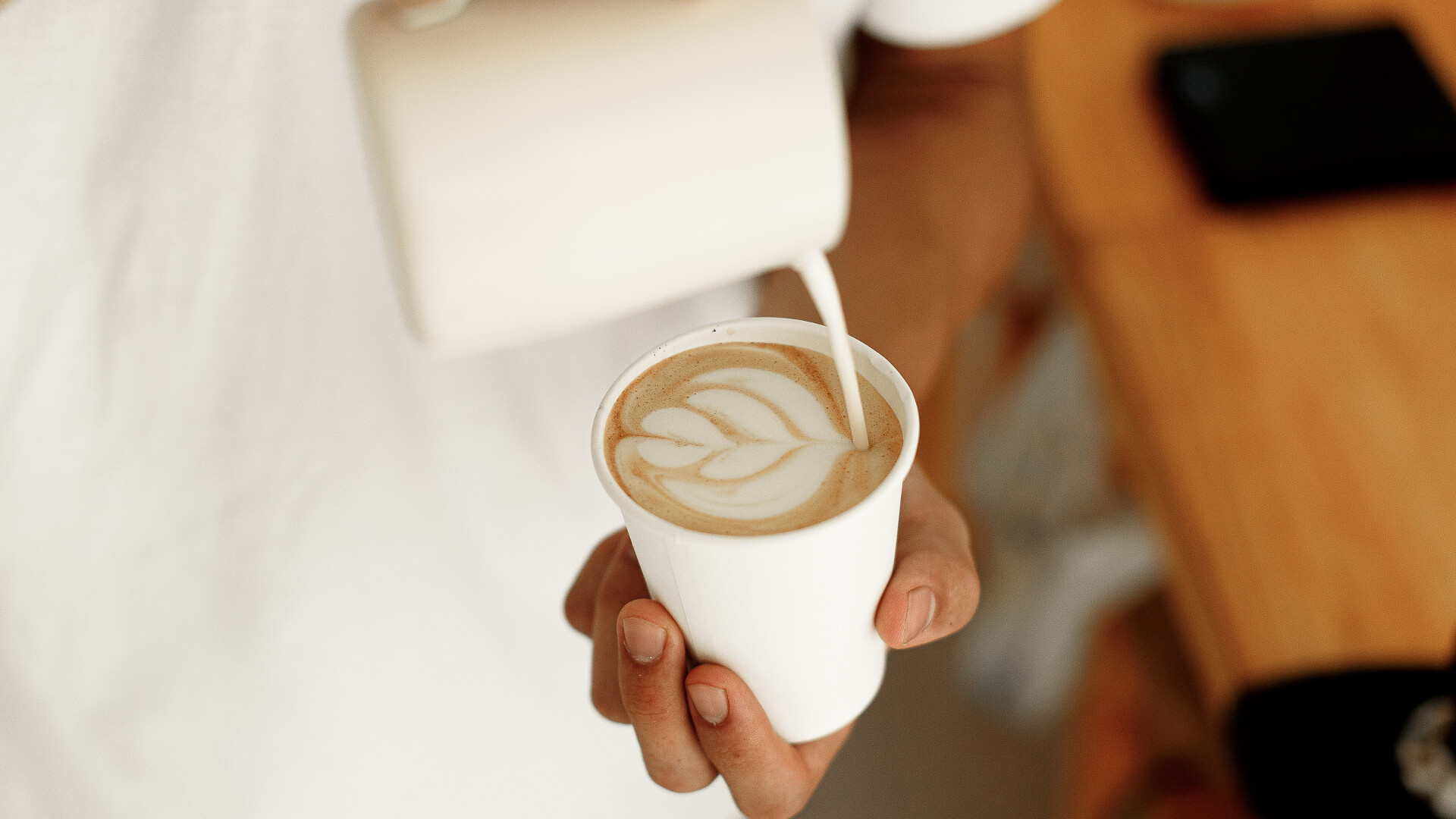 Preparo de café especial